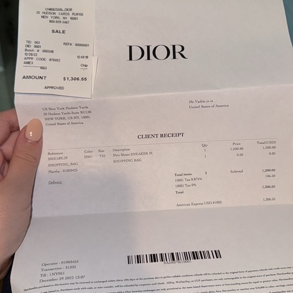 DIOR High-Top Sneakers - Picture 7 of 7